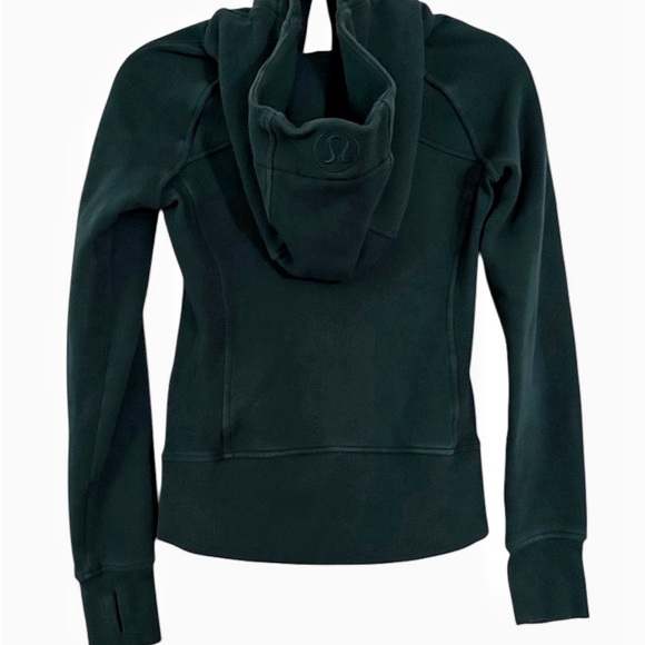 Lululemon Scuba Full Zip Hoodie Size 2 Green Style LW4AWMS - Picture 6 of 15